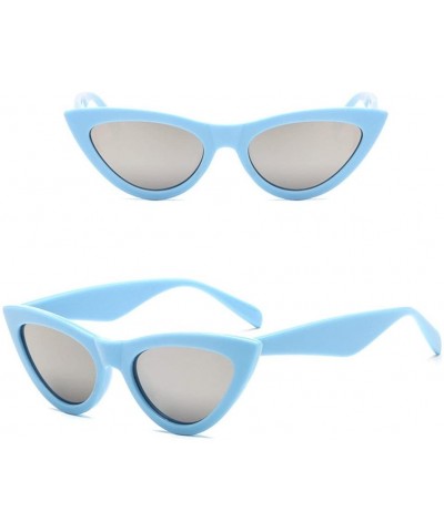 Cat Eye Eyewear Neutral Cat Eye Sunglasses Retro Heart Frame UV400 Eyewear Fashion Ladies(H) - CZ195WK6X95 $11.96