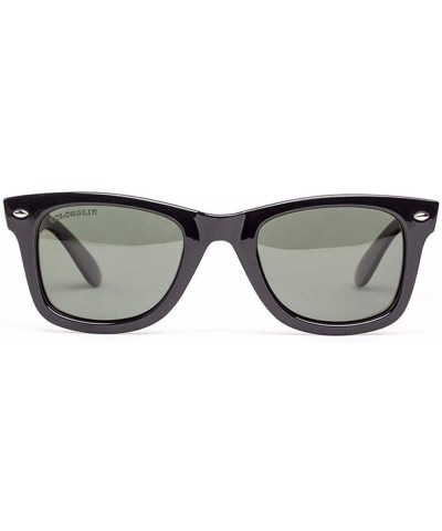Square Summer Sunglasses Simple Plastic For Women Men Square Brown Frame Goggle 01 - 8 - CS18YZWW94M $14.06
