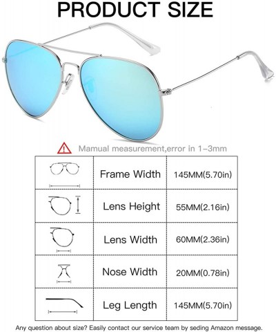 Aviator Polarized Sunglasses Ultralight Stainless Steel Fashion Color Film Sunglasses Unisex Aviator Sunglasses - CC194HQAA3R...