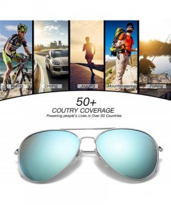 Aviator Polarized Sunglasses Ultralight Stainless Steel Fashion Color Film Sunglasses Unisex Aviator Sunglasses - CC194HQAA3R...