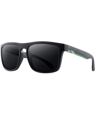 Goggle Sunglasses Men Women Mirror Polarized Glasses Driving Unisex Sun Glasses - Gray Lens 4 - C8194OHU6R4 $19.32