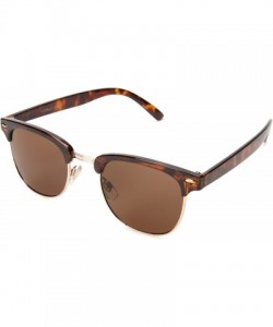 Round Soho Rectangular Sunglasses - Tortoise - CR11CKRGOGH $10.81