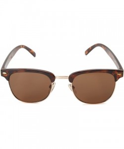 Round Soho Rectangular Sunglasses - Tortoise - CR11CKRGOGH $10.81