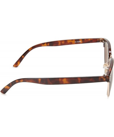 Round Soho Rectangular Sunglasses - Tortoise - CR11CKRGOGH $10.81