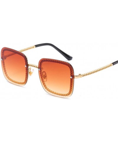 Square Rimless Sunglasses Fragrant Fashion - C - CB199N6799W $29.06