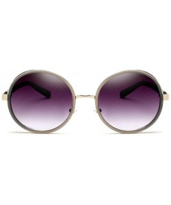 Square Gothic Steampunk Round Sunglasses TAC Polarized Lens Fashion Sun Glasses Women Vintage Shade Glasses - C018TASS37U $10.04