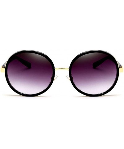 Square Gothic Steampunk Round Sunglasses TAC Polarized Lens Fashion Sun Glasses Women Vintage Shade Glasses - C018TASS37U $10.04