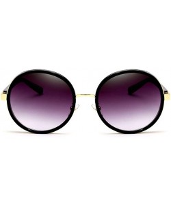 Square Gothic Steampunk Round Sunglasses TAC Polarized Lens Fashion Sun Glasses Women Vintage Shade Glasses - C018TASS37U $10.04