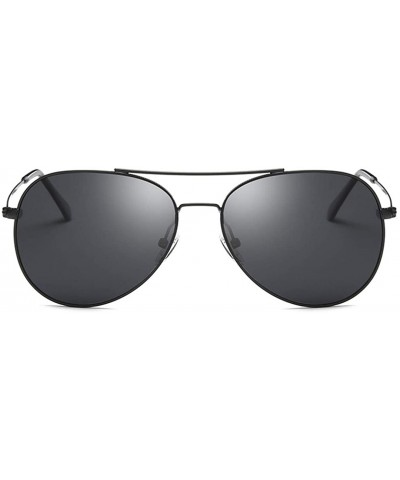 Rimless Unisex Retro Alloy Sunglasses Men Polarized UV400 - C4 - C618M3EW7CQ $37.16