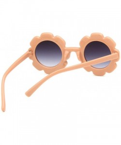 Round Unisex Sunglasses Retro Orange Pink Drive Holiday Round Non-Polarized UV400 - Orange Pink - CX18RKH28SG $8.57