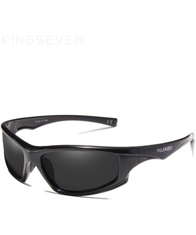 Oversized 2019 Brand Design Polarized Sunglasses Men Driving Shades Male Sun Bright Black - Matte Gray - C318XAK8REA $16.31