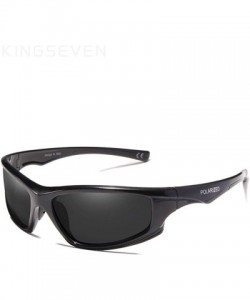 Oversized 2019 Brand Design Polarized Sunglasses Men Driving Shades Male Sun Bright Black - Matte Gray - C318XAK8REA $16.31