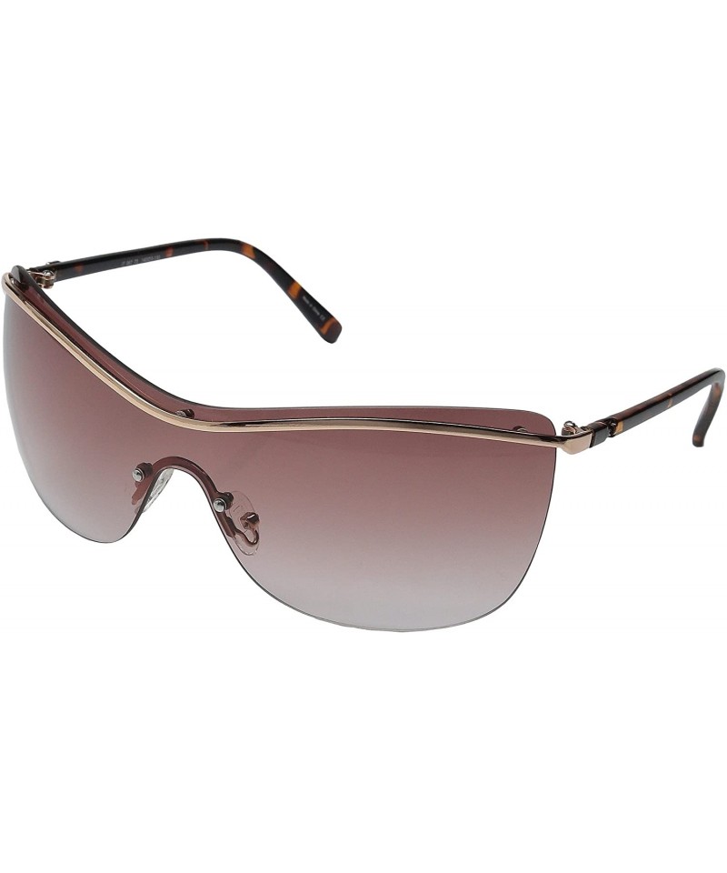 Shield it 067 Classic Shield Metal Fashion Sunglasses - Rose Gold - CM12DPQ69YN $43.73