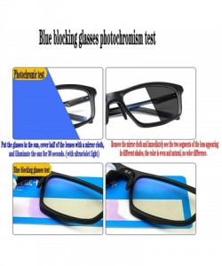 Oval 2019 new blue light blocking glasses photochromic TR90 frame aluminum magnesium mirror men's sports sunglasses - CI18Y20...