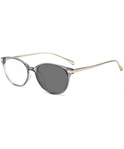 Oval Ultralight Photochromic Sunglasses Men's Nearsighted Myopia Glasses Vintage Ladies Optical Glasses - CQ18ZUTYEWY $43.92