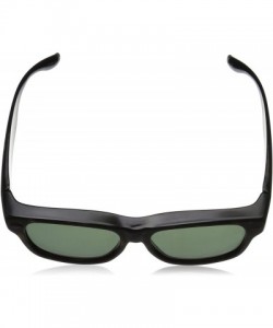 Rectangular Solar Shield-Lakewood Rectangular Fits Over Sunglasses - Tortoise - CY12N4Z27I1 $21.51