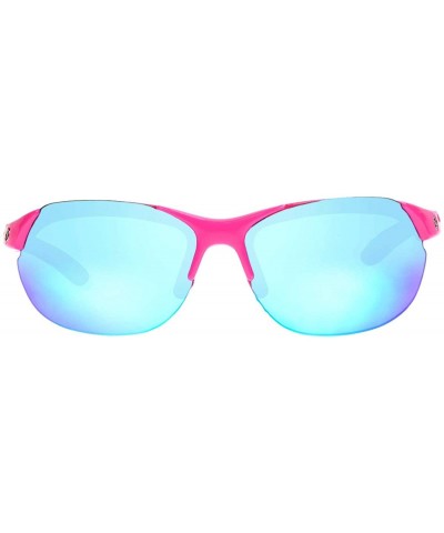 Rimless Shape AFH 19 Pink Semi Rimless Sunglasses - C918UZIHNYZ $19.08