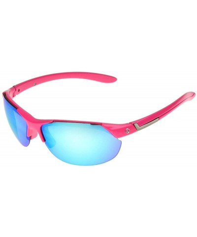 Rimless Shape AFH 19 Pink Semi Rimless Sunglasses - C918UZIHNYZ $7.93