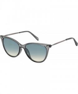 Cat Eye Ladies Mockingbird Cat Eye Sunglasses FOS3083 - Crystal Gray - CM192QE720D $47.40