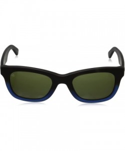 Wayfarer Visual Detroit XL Sunglasses - Matte Blue Tortoise/Melanin Grey - C011UQKV52N $40.31
