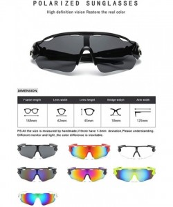 Goggle Lightweight UV400 Sports Polarized cycling Sunglasses for Man & Woman- Protection with Shatterproof Frames - CS18R8RGK...