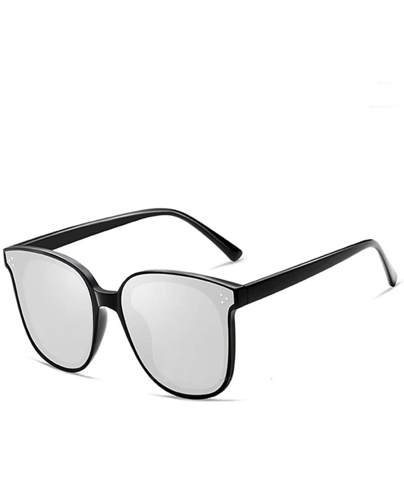 Oval Men/Women Photochromic Sunglasses with Polarized Lens for Aluminum Frame Outdoor 100% UV Protection - CM199X0RYG3 $17.84