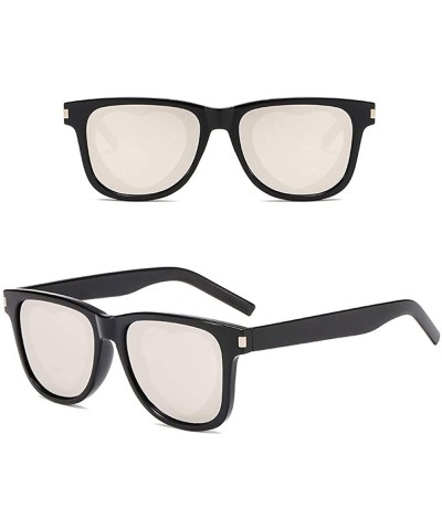 Oval Women Man Vintage Sunglasses Retro Heart Shape Frame Eyewear Fashion - B - C918UQMQZCL $8.17
