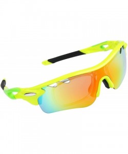 Sport 5 Lens Combo Cycling Bike Sports Color Sun Glasses - 4 Choose - CX12HF4O7MH $17.78