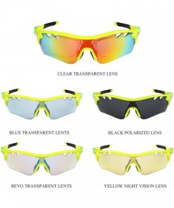 Sport 5 Lens Combo Cycling Bike Sports Color Sun Glasses - 4 Choose - CX12HF4O7MH $17.78