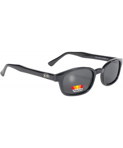 Sport Original KD's Polarized Biker Sunglasses (Black Frame/Dark Grey Lens) - CE112W4060X $25.26