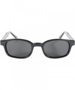 Sport Original KD's Polarized Biker Sunglasses (Black Frame/Dark Grey Lens) - CE112W4060X $11.76