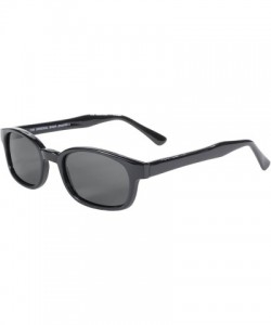 Sport Original KD's Polarized Biker Sunglasses (Black Frame/Dark Grey Lens) - CE112W4060X $11.76