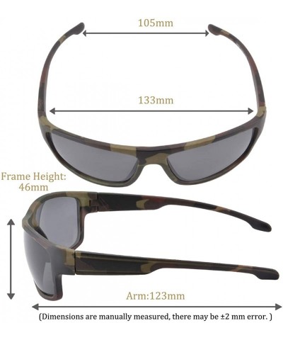 Sport Colorful Full Frame Sport Sunglasses and Fishing Driving Eyewears 2 Glasses Set for Men/Women-SH201 - Set 1 - C5193QH44...