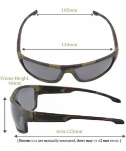 Sport Colorful Full Frame Sport Sunglasses and Fishing Driving Eyewears 2 Glasses Set for Men/Women-SH201 - Set 1 - C5193QH44...