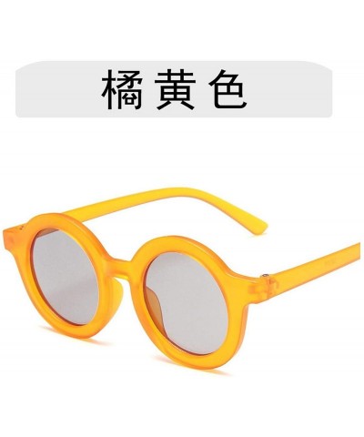 Round Children Retro Classic Small Round Lovely Baby Sunglasses Fashion Luxury Vintage Mirrors Sun Glasses UV400 - 6 - CT198Z...