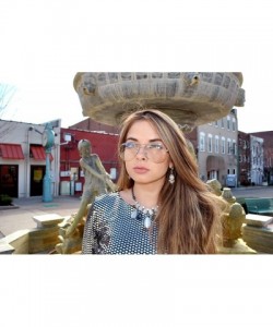Wrap Aviator Clear Lens Premium Metal Sunglasses Men's Women's Non-Prescription OWL - Aviator_silver_frame - CW12O5T83ST $20.34