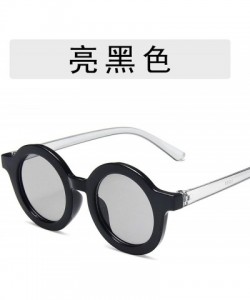 Round Children Retro Classic Small Round Lovely Baby Sunglasses Fashion Luxury Vintage Mirrors Sun Glasses UV400 - 6 - CT198Z...