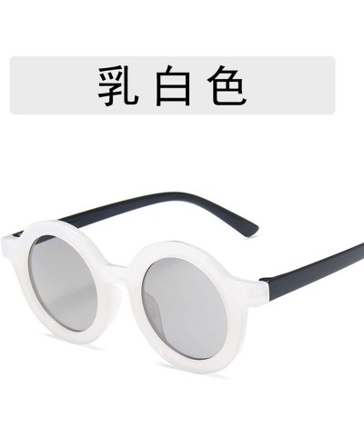 Round Children Retro Classic Small Round Lovely Baby Sunglasses Fashion Luxury Vintage Mirrors Sun Glasses UV400 - 6 - CT198Z...