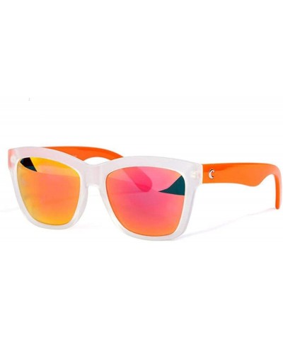 Aviator Sunglasses Women Fashion Sun Glasses Brand As The Picture-1 Transparent - As the Picture-3 - C218YQGI8KT $11.74