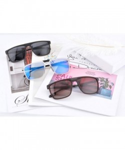 Rectangular Polarized Sunglasses Fidhing Driving Glasses for Men Anti-glare TR90 Frame-SSH2003 - CJ1939Q5K5H $15.72