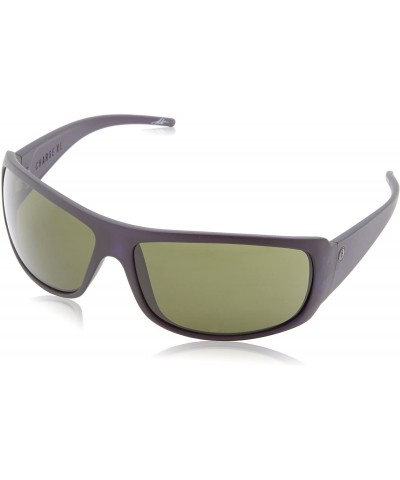 Oval Visual Charge XL Sunglasses - Indigo - CA11JKF730N $102.73