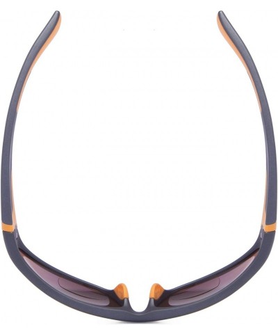 Sport Sports Bifocal Sunglasses UV 400 Protection Reading Sunglasses - Orange-mirror - CR18N77UECZ $7.11