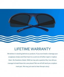 Sport Floating Polarized Sunglasses for Men Women Fishing Sailing Water Sports Eyewear UV Protection - Navy P79 - CQ1935XGQC4...