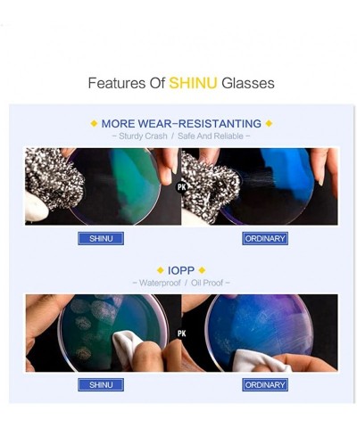 Rectangular Metal Frame Blue Light Blocking Reading Glasses 1.56 Lenses-6334 - CO17YI0KZWU $14.45