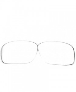 Oversized Replacement Lenses For Oakley Holbrook Polarized!SEVERAL COLORS AVAILABLE. - Clear - CD18QR5RO75 $6.98