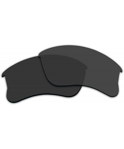 Sport Replacement Lenses Flak Jacket XLJ Sunglasses - Black - Polarized - CJ17YH0DLTM $32.39