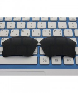 Sport Replacement Lenses Flak Jacket XLJ Sunglasses - Black - Polarized - CJ17YH0DLTM $16.75