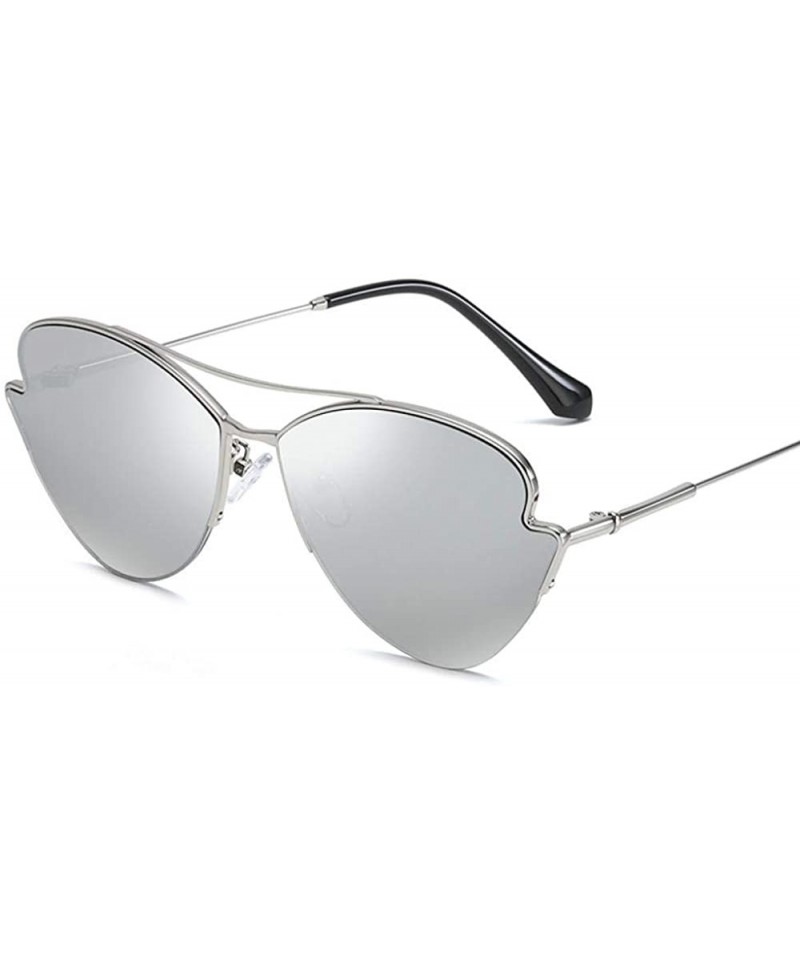 Rimless Women'S Polarized Sunglasses Uv Protection Glasses Retro Fashion Sunglasses - CL18X9XRUUC $47.13