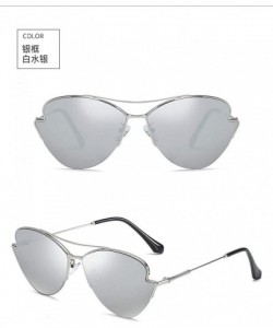 Rimless Women'S Polarized Sunglasses Uv Protection Glasses Retro Fashion Sunglasses - CL18X9XRUUC $47.13