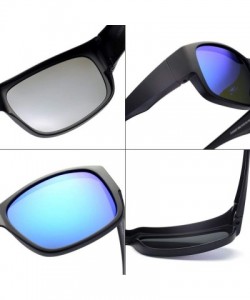 Wrap Fit Over Glasses Sunglasses Polarized Lenses for Men Women Medium Size - CP18QRSG2GS $21.98